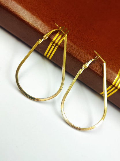 Hoop Earrings – Light Weight Office Wear Jewelry